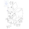 Original VW Backrest Cushion With Cover - 701070222A