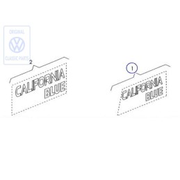 Original VW Film Lettering - 701070941M