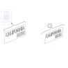 Original VW Film Lettering - 701070941M