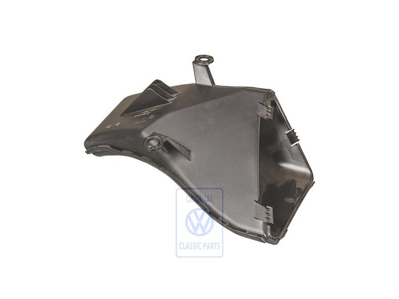Original VW Air Guide Channel Satin Black - 701823495A 01C