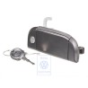 Original VW Door Handle, Outer, Black - 701837206
