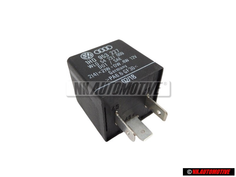 Original VW Turn Signal/Hazard Light Relay - 1H0953227