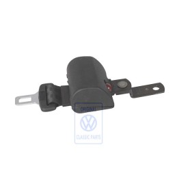 Original VW Lap Belt With Belt Reel Satin Black - 701857809A 01C
