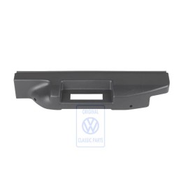 Original VW Seat Frame Trim Satin Black - 701881317 01C