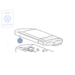 Original VW Seat Covering (Fabric) Flannel Grey - 701881406K EEM