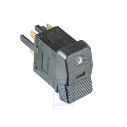 Original VW Switch For Rotating Emergency Light Satin Black - 701941435 01C