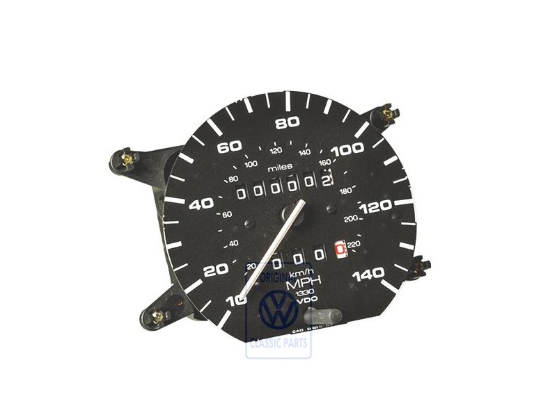 Original VW Speedometer With Mile Trip Recorder - 701957033A