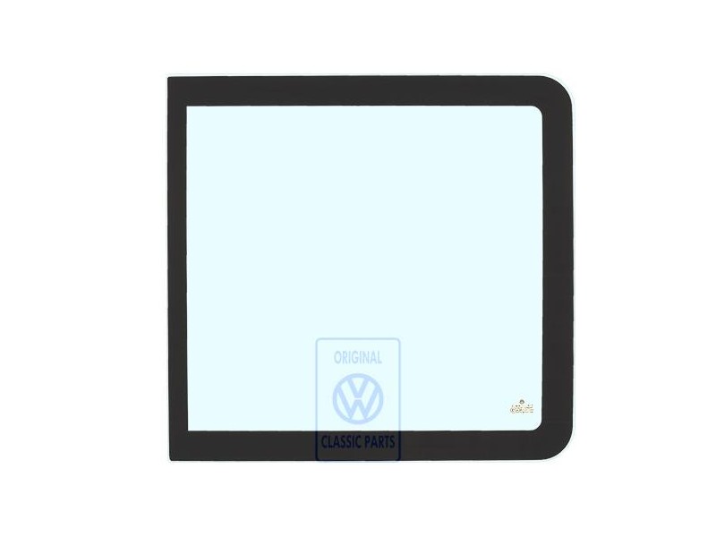 Original VW Side Window, (Non-Opening) (Insul. 