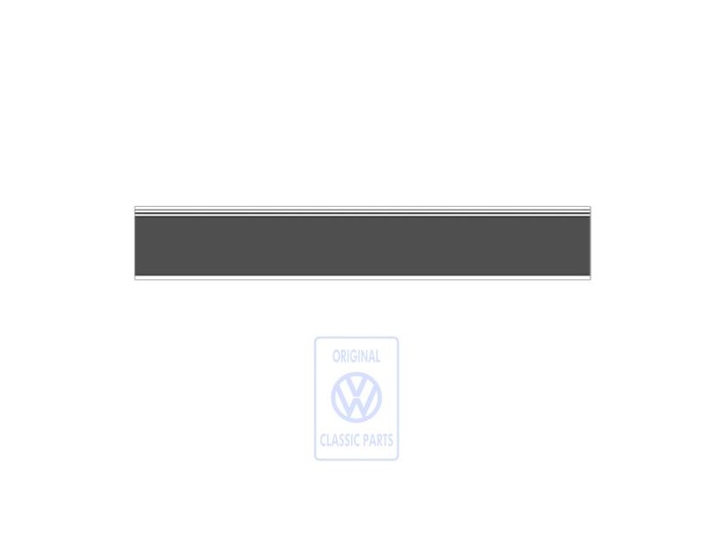 Original VW Decorative Film For Rear Lid Silver Grey - 703854421 N7P