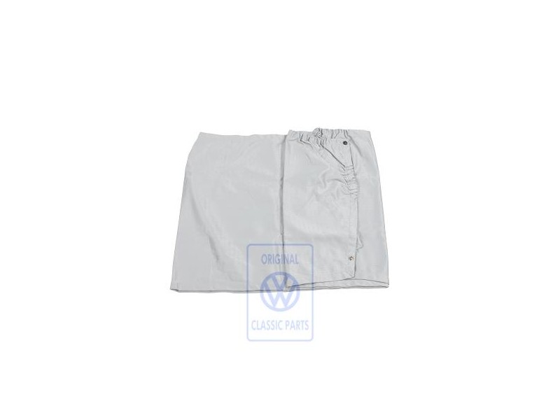 Original VW Curtain For Side Window Flannel Grey - 703862755 2MP