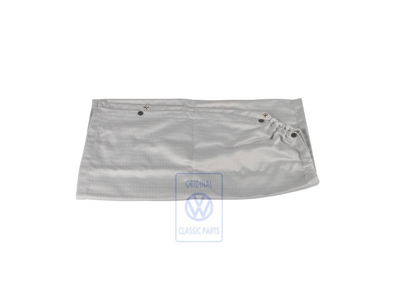 Original VW Curtain For Rear Window Flannel Grey - 703862757 2MP