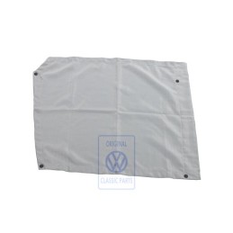 Original VW Curtain For Rear Window Flannel Grey - 703862757C 2MP