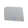Original VW Curtain For Rear Window Flannel Grey - 703862757C 2MP