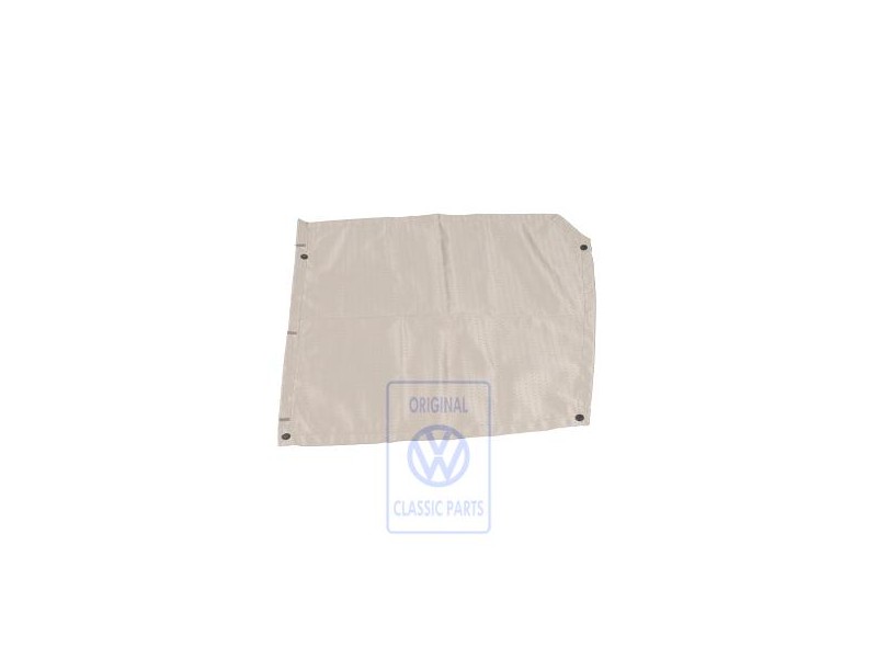 Original VW Curtain For Rear Window Light Beige - 703862758 4PG
