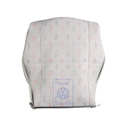 Original VW Backrest Cover (Fabric) Flannel Grey - 703883455BBEEM