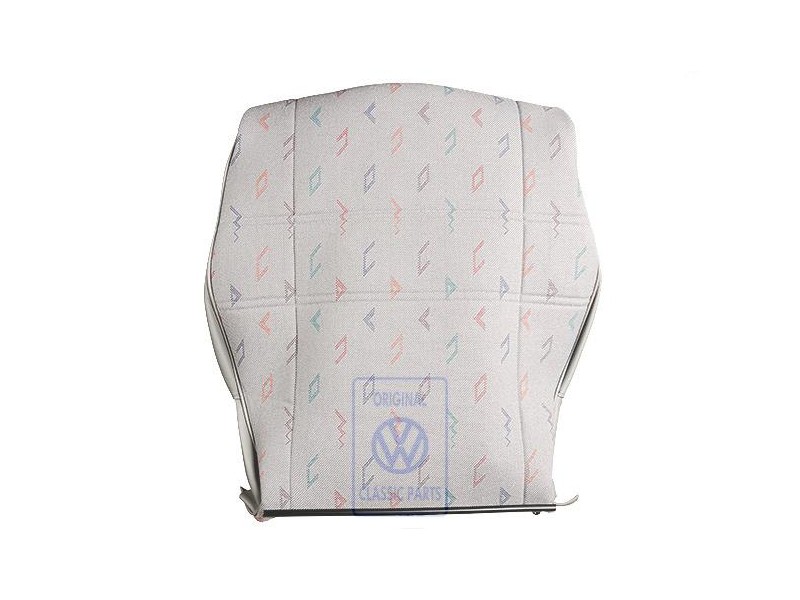 Original VW Backrest Cover (Fabric) Flannel Grey - 703883455BBEEM