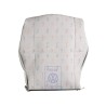Original VW Backrest Cover (Fabric) Flannel Grey - 703883455BBEEM