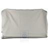 Original VW Backrest Cover (Leatherette) Flannel Grey - 703883455 EEK
