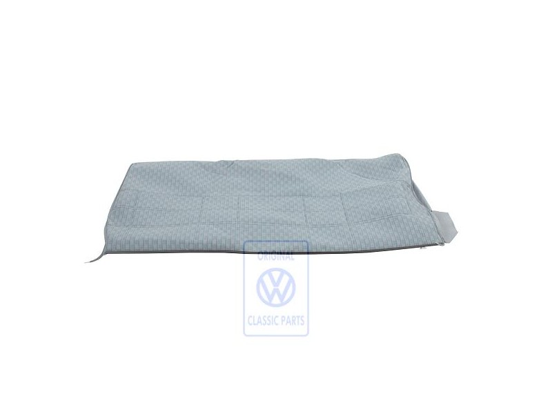 Original VW Backrest Cover (Fabric) Light Grey - 703885805Q BHM
