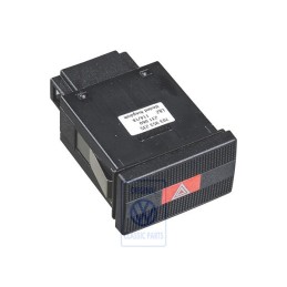 Original VW Emergency Light Switch Satin Black - 703953235 01C