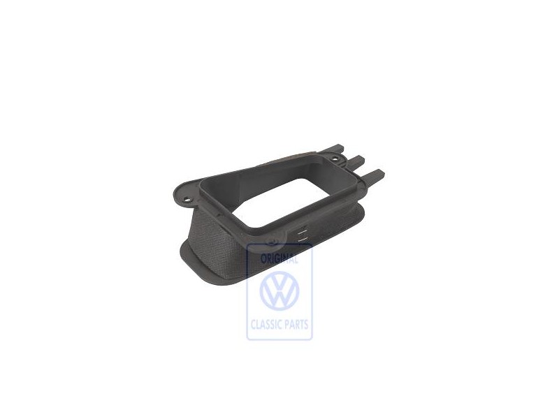 Original VW Connecting Piece Satin Black - 705815081 01C