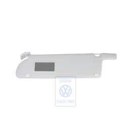 Original VW Sun Visor With Mirror Grey - 705857551D 8ZZ