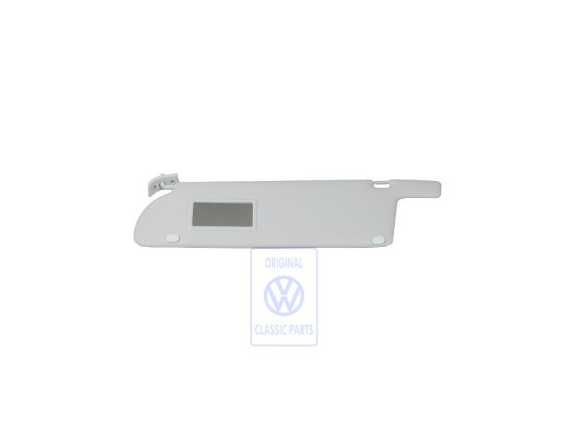Original VW Sun Visor With Mirror Grey - 705857551K 8ZZ