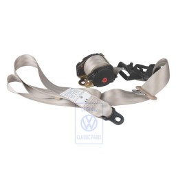 Original VW Three-Point Safety Belt Ecrue (Beige) - 705857811D Q44