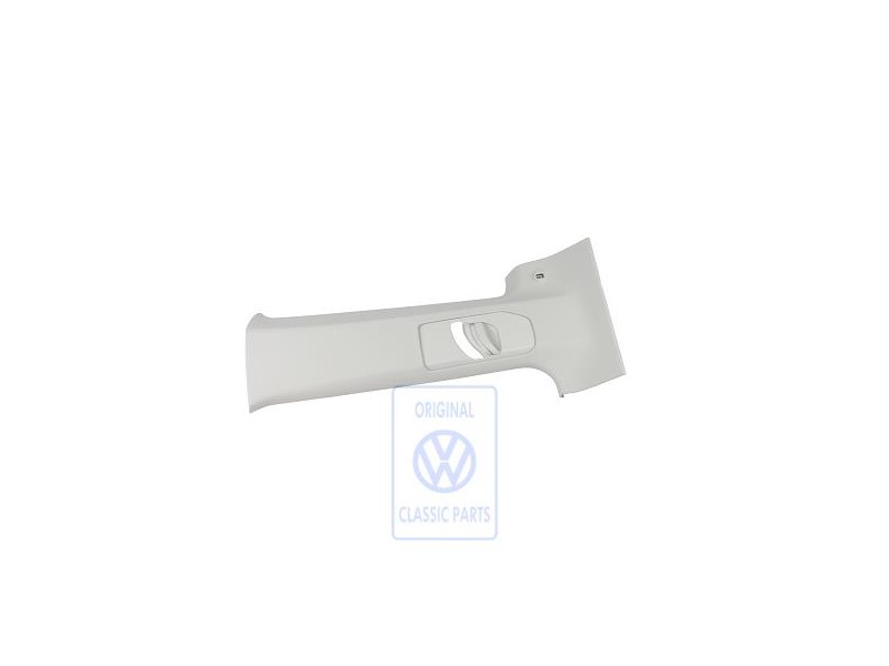 Original VW B-Pillar Trim Pearl Grey - 705867239Q 2EN