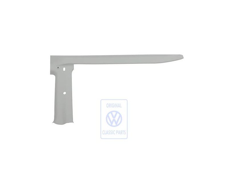 Original VW C-Pillar Trim Pearl Grey - 705867287L 2EN