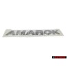 Original VW Amarok Rear Trunk Boot Badge Emblem Chrome - 2H5853687 739