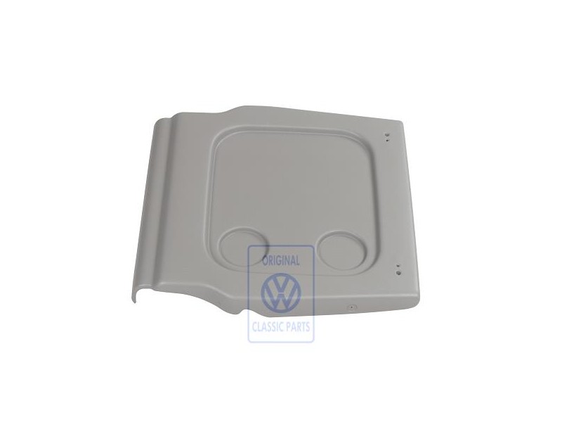 Original VW Backrest Cover Flannel Grey - 705883943A 2DQ