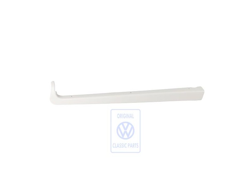 Original VW End Trim Off-White - 721817173A 902