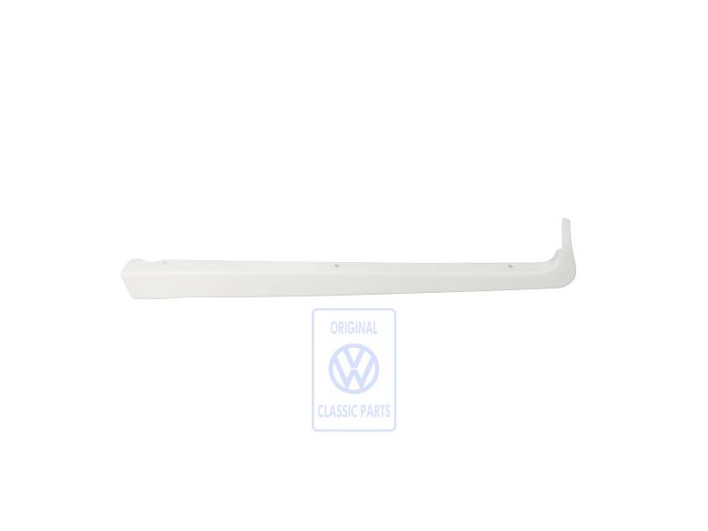 Original VW End Trim Off-White - 721817174A 902