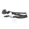 Original VW Three-Point Safety Belt Satin Black - 723857815 01C