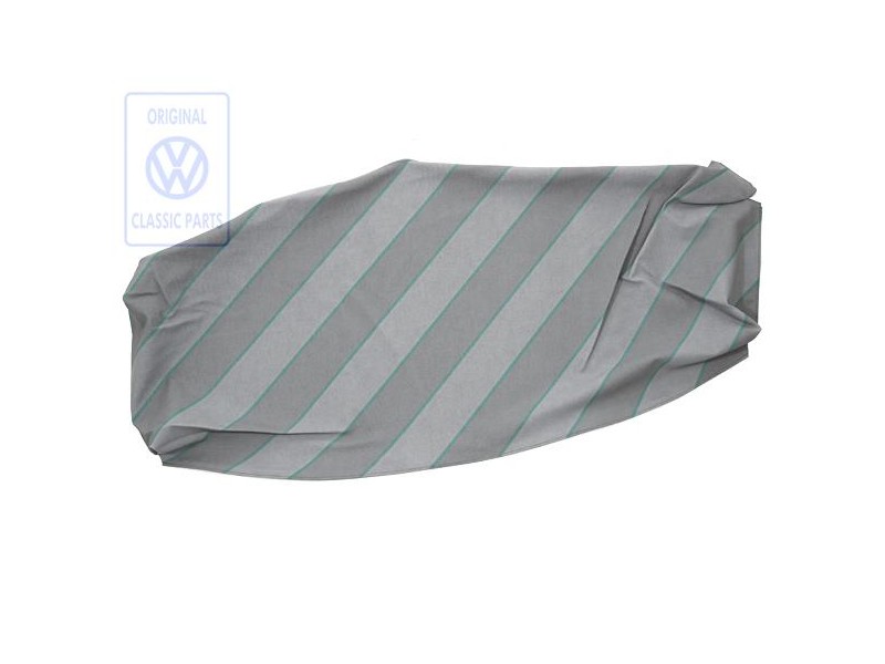 Original VW Backrest Cover (Leatherette) Light Grey - 729885805A AHA