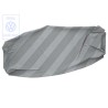 Original VW Backrest Cover (Leatherette) Light Grey - 729885805A AHA