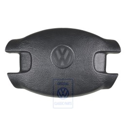 Original VW Horn Button Satin Black - 7D0419669A 01C