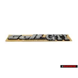 Original VW GOLF GTI Rear Boot Badge Emblem Chrome - 1H6853687AD
