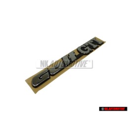 Original VW GOLF GTI Rear Boot Badge Emblem Chrome - 1H6853687AD