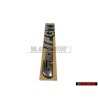 Original VW GOLF GTI Rear Boot Badge Emblem Chrome - 1H6853687AD
