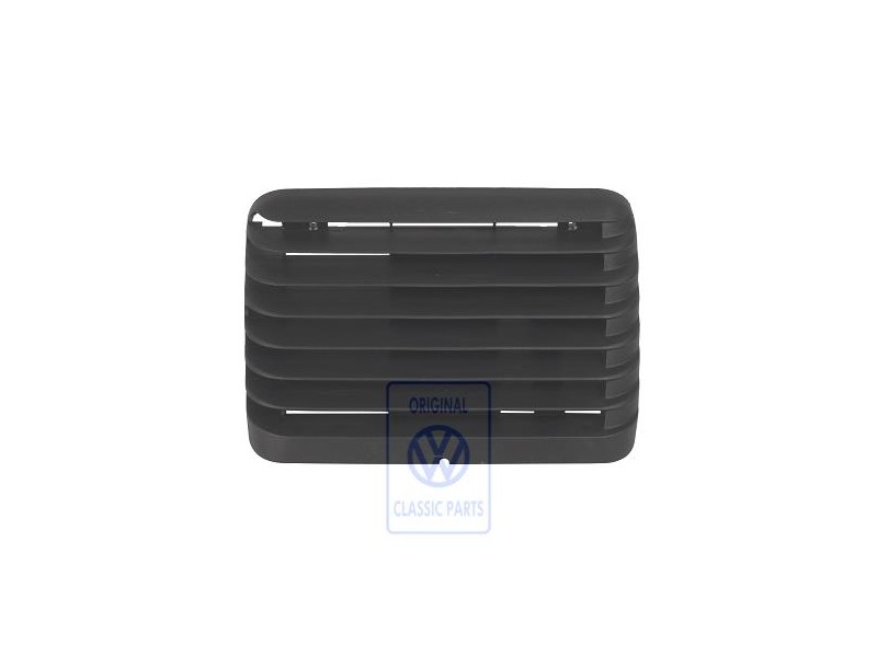 Original VW Air Vent Satin Black - 7D0819111 01C