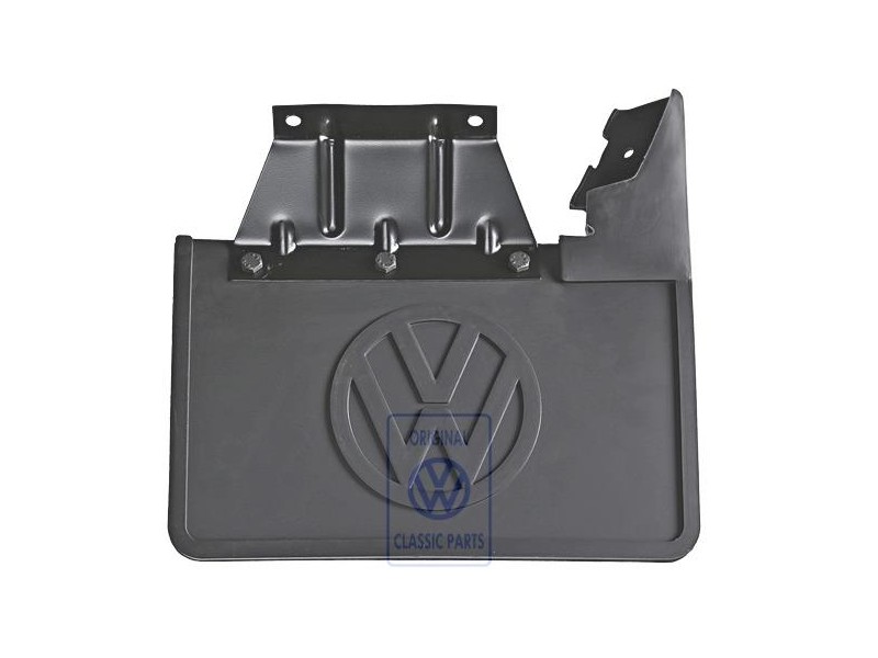 Original VW Mud Flap With Bracket - 7D0821810