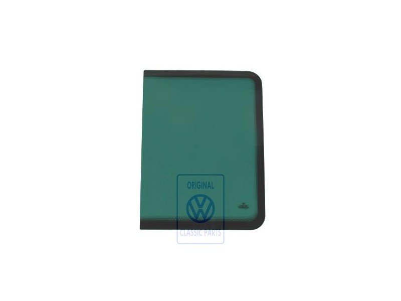 Original VW Side Window (Non-Opening) For Side Panel - 7D0845301H