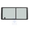 Original VW Complete Sliding Window Satin Black - 7D0847711R 01C