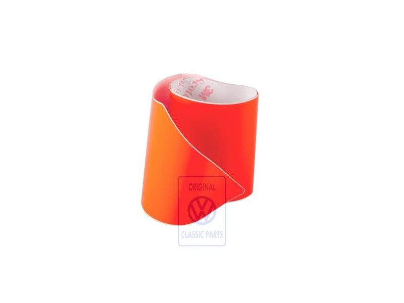 Original VW Reflective Warning Stripes Luminous Red - 7D0853428A L10
