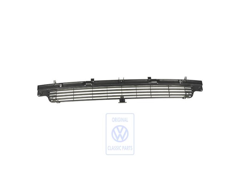 Original VW Air Guide Grille Satin Black - 7D0853654 01C