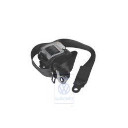 Original VW Three-Point Safety Belt Satin Black - 7D0857805 01C