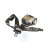 Original VW Three-Point Safety Belt Satin Black - 7D0857805B 01C