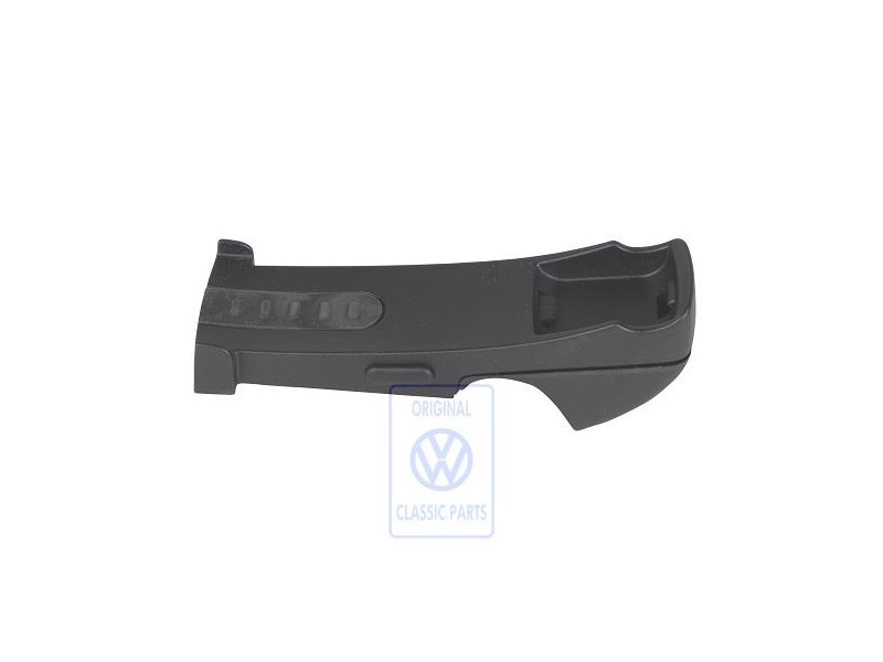Original VW Bracket Satin Black - 7D0858691 01C